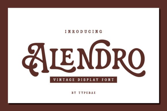 Alendro: Infusing Modern Brands with a Luxurious Vintage Soul