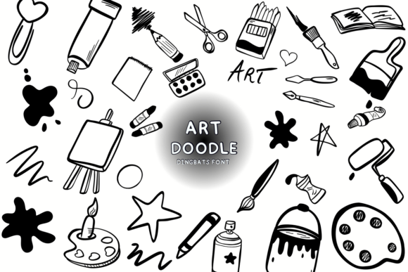 Art Doodle: An Evaluation of the Whimsical Dingbats Font