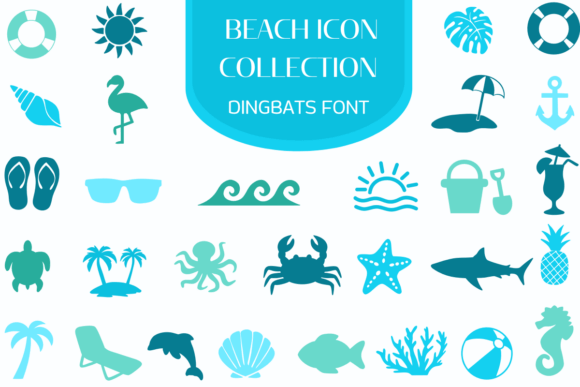 Bring the Coast to Your Canvas: Why the Beach Icon Collection is a Design Essential