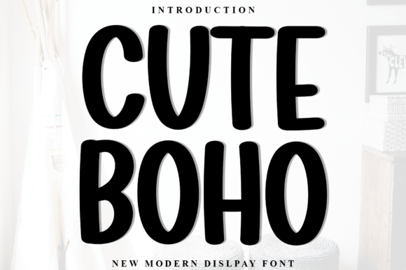 Cute Boho: The Perfect Font for a Soft, Artistic Touch