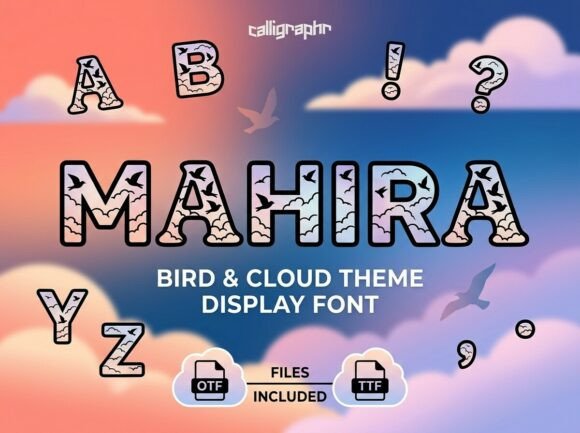 Mahira: A Practical Review of the Sky-Themed Display Font
