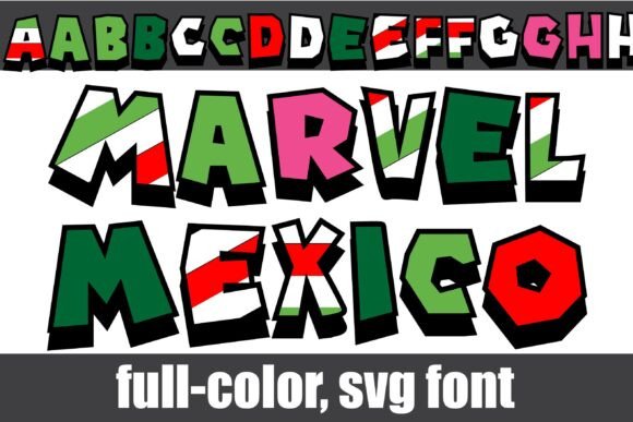 Marvel Mexico: The Bold Typeface Where Heroic Energy Meets Cultural Heritage