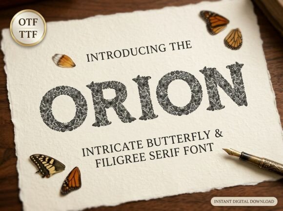 Orion: A Deep Dive into a Display Font Designed for Impact