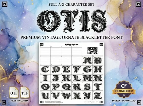 Otis: A Bold Display Typeface for Creative Impact
