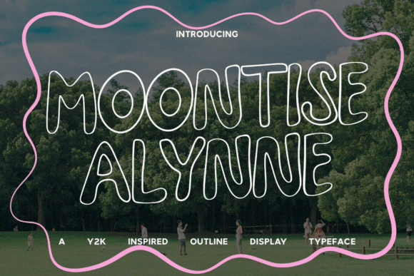 Rediscovering the Fun of Y2K with the Moontise Alynne Font
