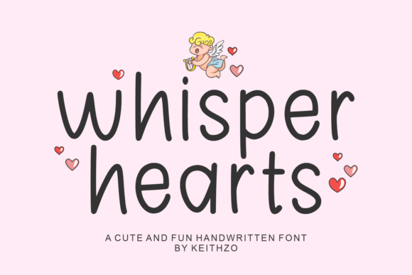 Whisper Hearts: A Font for Modern Design